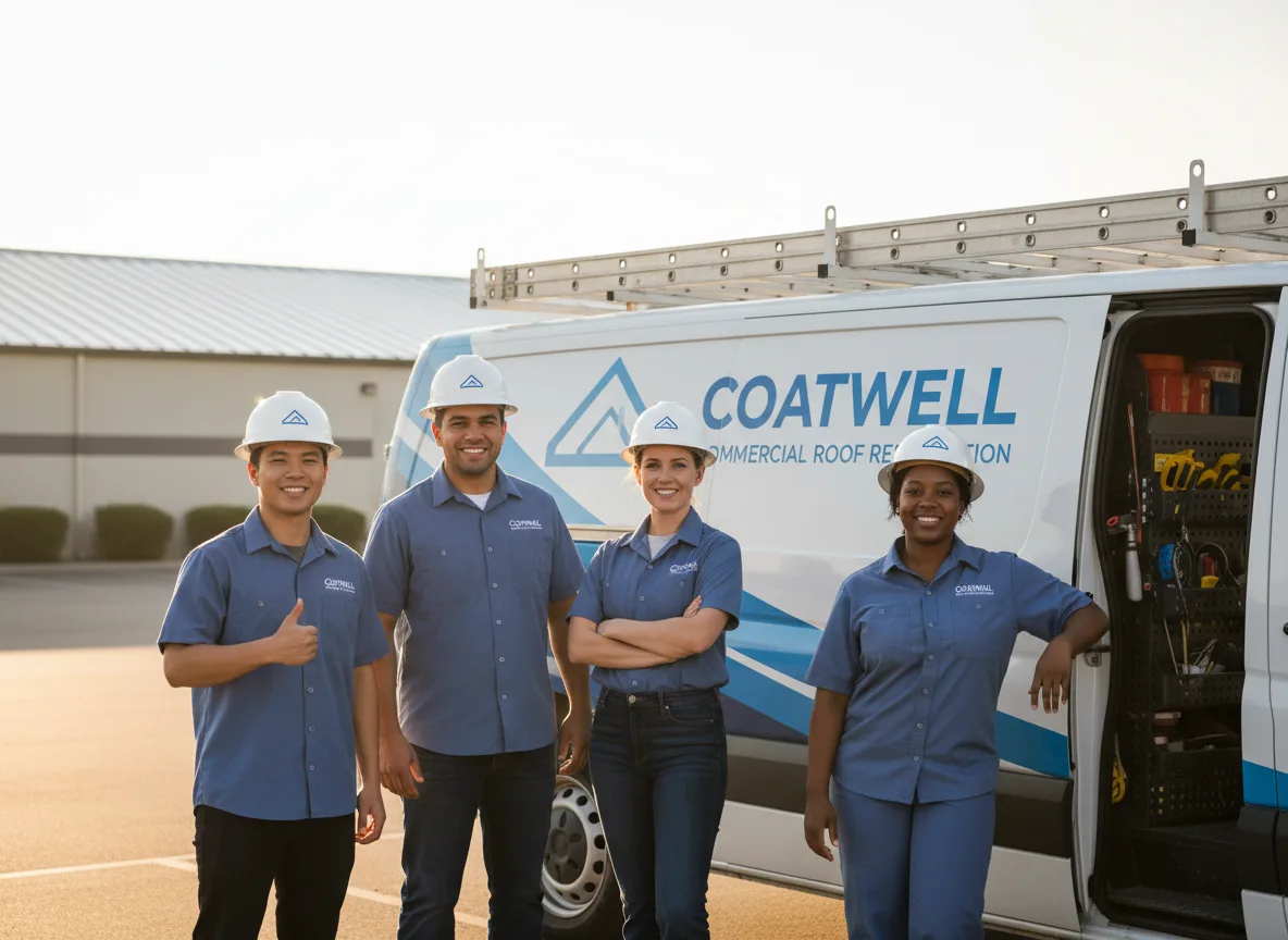 Commercial roof coating company in Springbrook, IA